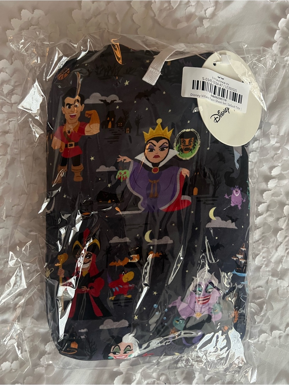 Little Sleepies Disney Villain Twin Sheets